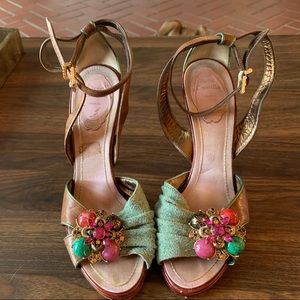 Rene Caovilla Heels Size 7.5